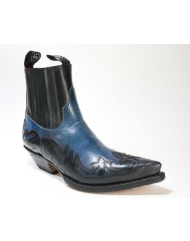 4660 Sendra Boots Stiefeletten Ciclon Negro Denver Azul