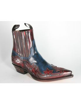 4660 Sendra Stiefeletten Hurricane Rojo Ducados