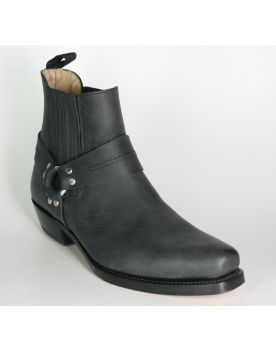 5049 Sancho Biker Stiefeletten Mistral Negro