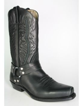 5122 Bikerboots Sancho Negro