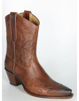 5300 Sendra Cowboystiefel Judy Kurzschaft Evolution Tang