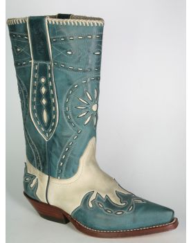 5737 Cowboystiefel Sancho blau