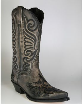 6056 Sendra Cowboystiefel Cuervo Olimpia Antracita