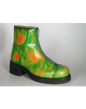 6077 Sancho Schuhe Fantasy Green