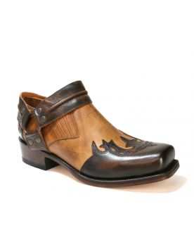 6077 Sendra Bikerschuhe Britnes Flo.Marron Sprinter