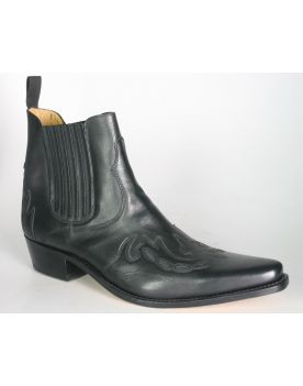 6152 Sancho Abarca Stiefeletten Negro