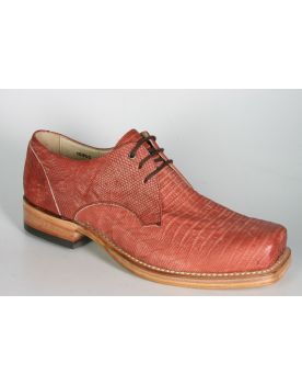 6278 Sancho Schnürschuhe Tejus Teja Echsenleder