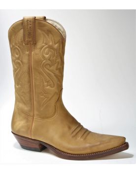 6390 Sancho Cowboystiefel Beige