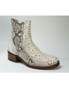  6472 Sancho Stiefelette Python Natural