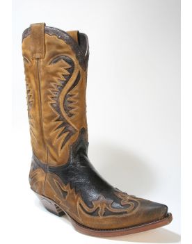 6480 Sendra Boots Cowboystiefel Serr. Camello Barbados