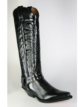 7167 Sendra Cowboystiefel Hochschaft Florentic Negro