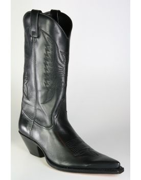 7173 Sendra Cowboystiefel Nicoleta Saboy Negro