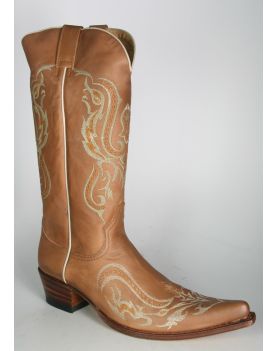 7258 Sendra Cowboystiefel Mostaza