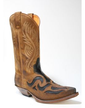 7429 Sendra Cowboystiefel  Serraje Camello Usado