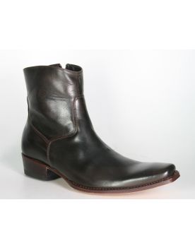 7438 Sendra Stiefelette Rolling Snowbut Marron