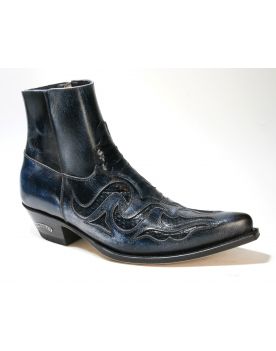 7482 Sendra Stiefeletten JAVI Denver Azul Dark Dirty Python