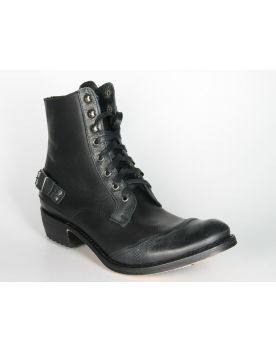 7825 Sendra Schnürschuhe WIDE Negro