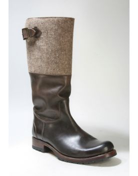 7895 Sendra Schaftstiefel Snowbut MS Marron Filz