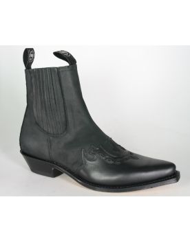 7959 Sendra Cowboy-Stiefeletten Negro