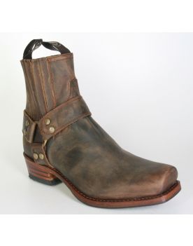 8286 Sendra Bikerboots Stiefelette BLUES Mad Dog Tang Lavado