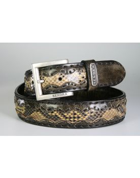 8347 Sendra Gürtel Denver Tierra Python Panizo