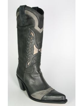 8413 Cowboystiefel Sancho Sahara Negro