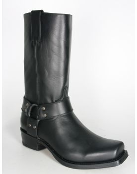 8833 Sendra Bikerboots BLUES Negro