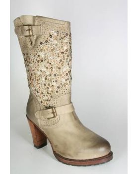 8835 Sendra Stiefel Barbara Floter Beige