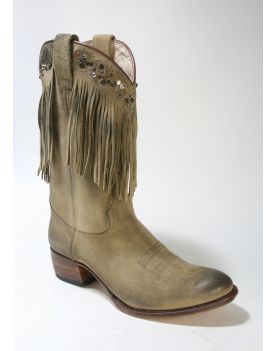 8934 Sendra Fransenstiefel SARA Serr. Natural 