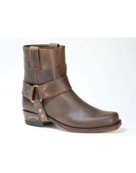 9077 Sendra Bikerboots Pete33 Brown