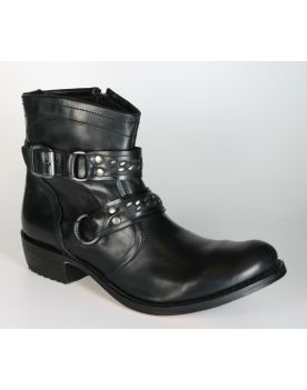 9360 Sendra Stiefel WIDE-C Ciclon Negro