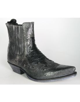 9396 Sendra Stiefelette Barbados Python Barr. Fantasia