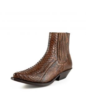 2575 Mayura Stiefeletten Python Harrier M-50 Python Cognac