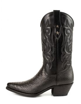 2524 Mayura Cowboystiefel Black