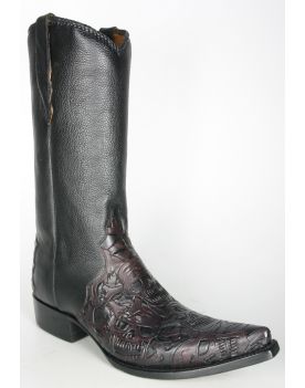 42 Caborca Cowboystiefel Muertos Black