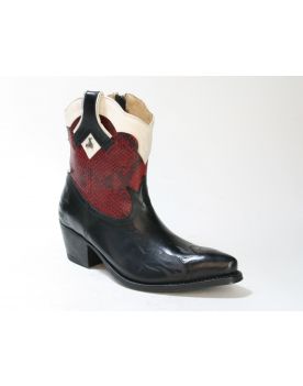 Cherry Cool Cowboystiefel BAST Negro