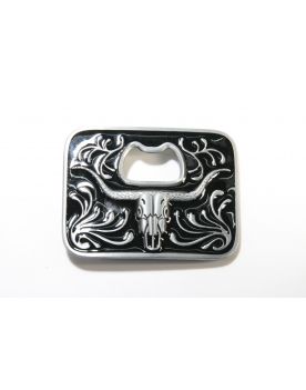 GS-400  Buckle Gürtelschnalle Bull Flaschenöffner