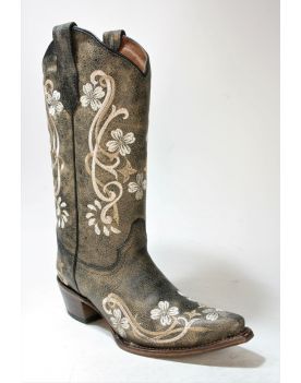 L5175 Corral Boots Circle G Multi Floral 