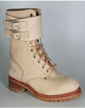 Logger 44 Paraiso Schnürstiefel Ivory