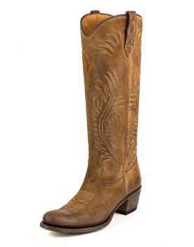 2600 Mayura Cowboystiefel Langschaft Afelpado Tabaco