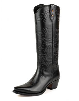 2601 Mayura Cowboystiefel Langschaft Napa Negra