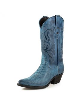 2524 Mayura Cowboystiefel Alabama Azul 