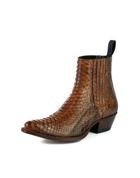 2496 Mayura Boots Stiefeletten Python Cognac