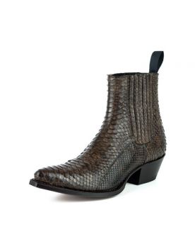 2496 Mayura Boots Stiefeletten Python Marron