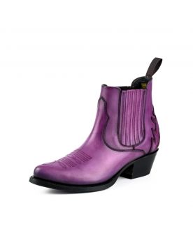  2487 Mayura Boots Cowboy Stiefeletten Morado lila