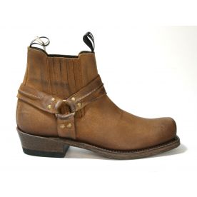 004 MAYURA Bikerboots Afelpado Tabaco