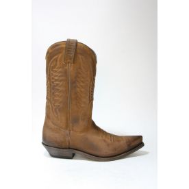 020 MAYURA Cowboystiefel Afelpado Tabaco