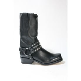 11188 Sendra Bikerboots Blues Salvaje Negro