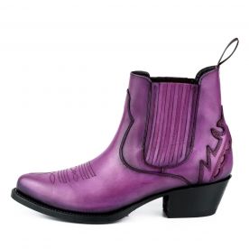 2487 Mayura Boots Cowboy Stiefeletten Morado lila