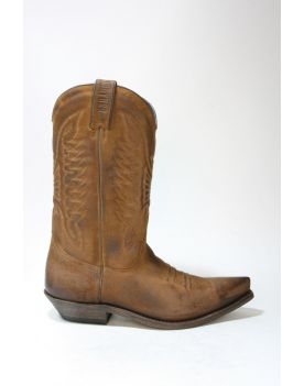 020 MAYURA Cowboystiefel Afelpado Tabaco